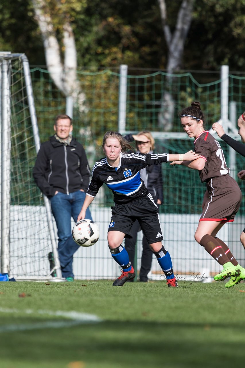 Bild 309 - B-Juniorinnen Hamburger SV - FC St.Pauli : Ergebnis: 1:2